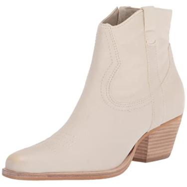 Imagem de Dolce Vita Bota feminina Silma Western, Marfim, 8.5