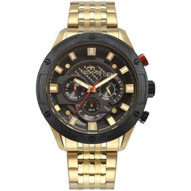 Imagem de Relógio Masculino Technos Carbon Dourado Js25Ce/4P