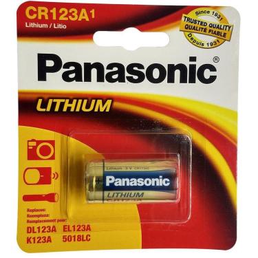 Imagem de Kit 10 Baterias Cr123A 3V Panasonic Lithium