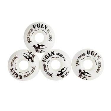 Imagem de Pacote com 4 rodas de skate 52 x 30 mm 95 A Skate Board Roller Repair Case Exterior