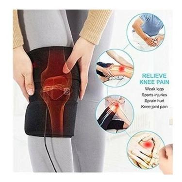 Imagem de Cinta Termica Eletrica Joelho Quente Fria Ajustavel Usb