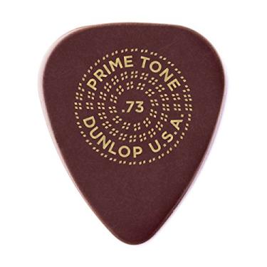 Imagem de Plectra esculpida Dunlop Primetone padrão 0,73 mm (lisa) – embalagem com 12