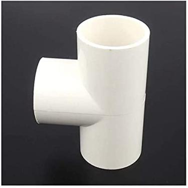 Imagem de Acessórios de reparo de acessórios 12 pçs/24 pçs/48 pçs/lote 20 mm PVC Tee conector Home Garden Irrigation System Fittings Adaptador Tanque de Aquário Juntas de Tubo de Água Conectores Parte, 24 pçs|branco 20 mm Tee