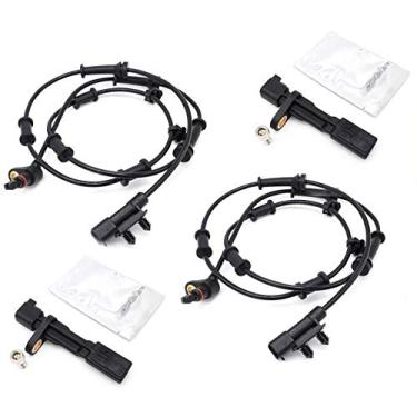 Imagem de KARPAL sensor de velocidade de roda ABS frontal e traseira e esquerda e direita compatível com Jeep Wrangler 2007-2016 (pacote com 4)