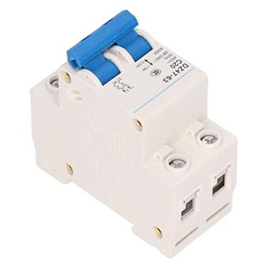 Imagem de Interruptor Miniatura, Disjuntor de Falha de Aterramento de 50Hz Montagem Em Trilho DIN 20A Pequeno 2P 400V para Escritório