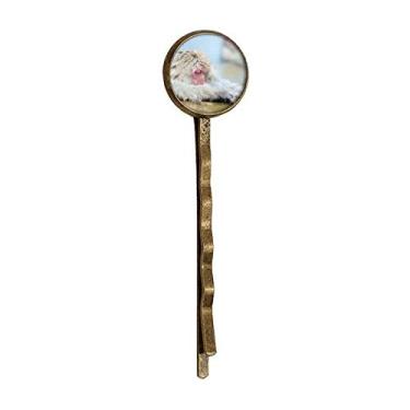 Imagem de Macaco Organismo Fotografia Animal Retrô Metal Cabelo Bobby Pin Headwear
