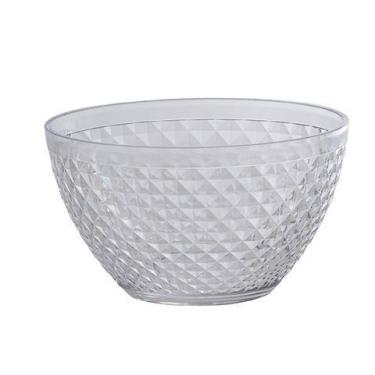 Imagem de Tigela Bowl Plástico 800 Ml Transparente Luxxor Paramount