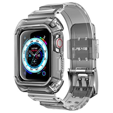 Imagem de SUPCASE Capa para Apple Watch 9/8/7/6/SE/5/4 45/44 mm com pulseira (Unicorn Beetle Pro), [antiarranhões] [protetor de choque] capa masculina resistente com pulseira ajustável para iWatch 9/8/7/6/SE/5