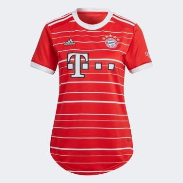 Imagem de Camisa Bayern De Munique Home 22/23 S/N Torcedor Adidas Feminina