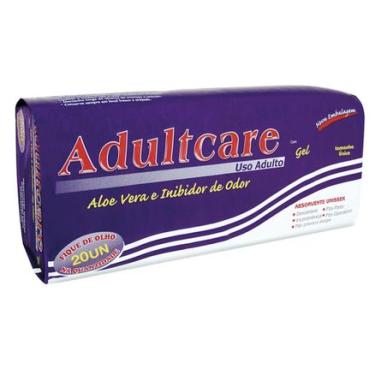 Imagem de Absorvente Geriátrico Adultcare com Gel Tamanho Único 20 unidades INCOFRAL