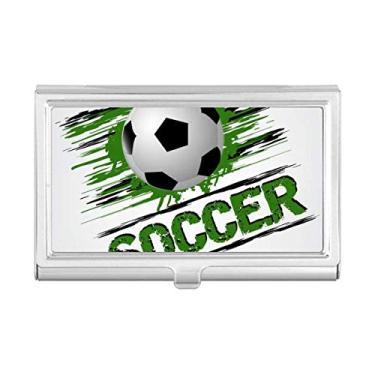 Imagem de Porta-cartões verde futebol futebol futebol esportivo porta-cartões porta-cartões