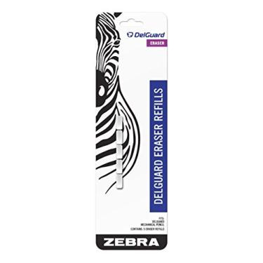 Imagem de Zebra Pen Recargas de borracha para lapiseiras DelGuard, pacote com 5 (83225)