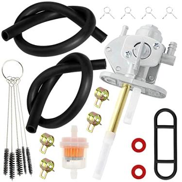 Imagem de SOAJEE Interruptor de bomba de desligamento da válvula Petcock do tanque de combustível compatível com Polaris Predator 500 Trail Blazer 250 XR50 CRF50 Motocicleta ATV Quad Dirt bike TaoTao Buyang Baja Panterra Kymco Sunl Roketa BMX