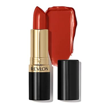 Imagem de Revlon Super Lustrous Lipstick, High Impact Lipcolor with Moisturizing Creamy Formula, Infused with Vitamin E and Avocado Oil in Reds & Corals, Extra Spicy (761) 0.15 oz