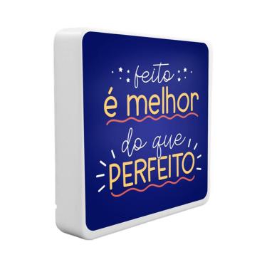 Imagem de Luminária Box Slim Feito é Melhor USB
