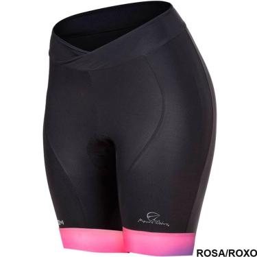 Imagem de Bermuda Feminina Mauro Ribeiro Comfort Roxo/Rosa