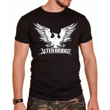 Imagem de Camiseta Banda Alter Bridge Camisa Rock 100% Algodão - If Camisas