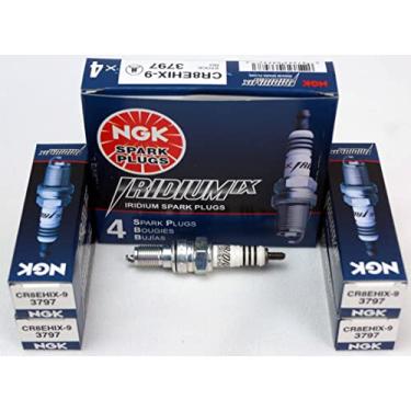 Imagem de 4 novas velas de ignição NGK Iridium IX CR8EHIX-9 # 3797