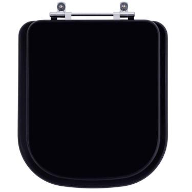 Imagem de Assento Sanitário Elite Preto para vaso Celite