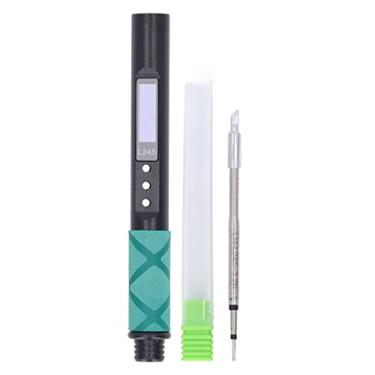 Imagem de 65 W Com Carregamento Rápido QC PD E Controle De Temperatura Ajustável,Ferro De Solda Digital Portátil, Ferro De Solda De Aquecimento Rápido, Para Kit De Solda De Precisão(preto)