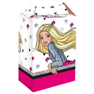 Imagem de Caixa Surpresa Para Festa Barbie 8 Uni Festcolor - Inspire Sua Festa L