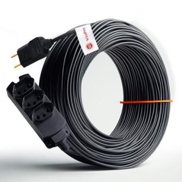Imagem de Extensão Elétrica 20 Metros 3T 10a Cabo PP 2x1,00mm² Wirepro