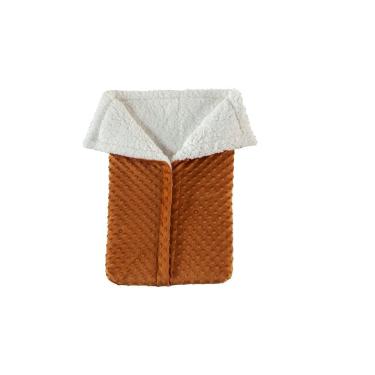 Imagem de Porta Bebê Saco De Dormir Com Sherpa Caqui