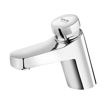 Imagem de Torneira para Banheiro de Mesa Pressmatic Deluxe com Regulador de Tempo Bacteria-Free Docol