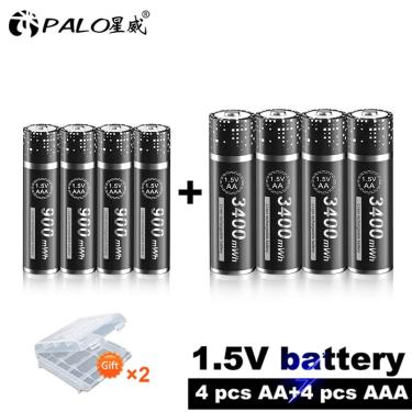 Imagem de AA e AAA Bateria Li-ion Recarregável  Lanterna  Brinquedos  Relógio  MP3 Player  Baterias de Lítio
