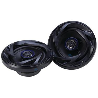 Imagem de Autotek Alto-falantes coaxiais ATS525CX 13,5 cm (preto e azul, par) – máximo de 250 watts, 2 vias, bobina de voz, tweeter de cúpula macia Neo-Mylar, par de 2 alto-falantes para carro