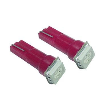 Imagem de PA 10x T5 73 74 Painel de instrumentos Lâmpada LED + Soquete de bloqueio de torção (Vermelho)