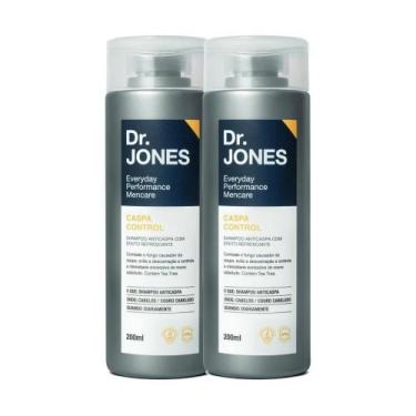 Imagem de Kit 2 Shampoo Masculino Anti Caspa Control Mencare 200ml Dr Jones - Dr