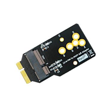 Imagem de Módulo NGFF(M.2) Chave E AX200/201/210 WIFI6 para adaptador de 12+6 pinos para substituição de cartão BCM94360CS2/BCM943224PCIEBT2