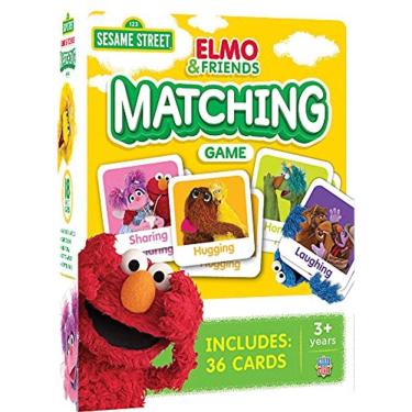 Imagem de MasterPieces Kids Games - Jogo de Correspondência Vila Sésamo - Jogo para Crianças e Família - Rir e Aprender