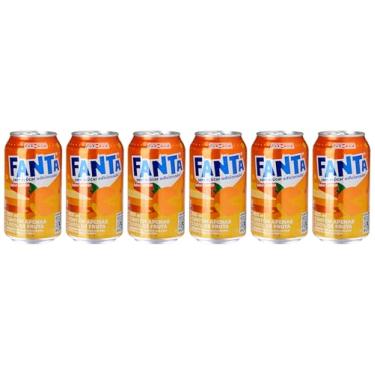 Imagem de Pack de Fanta Laranja Zero lata 350ml 6 unidades