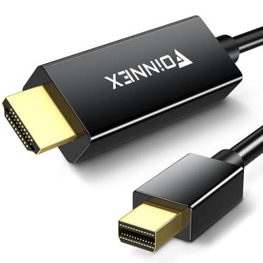 Imagem de Cabo Mini DisplayPort para HDMI, 4K @ 60Hz Mini DP para HDMI Adaptador, Thunderbolt 2 compatível com MacBook Air/Pro, Microsoft Surface Pro/Dock, Monitor, Projetor, 9,5 m