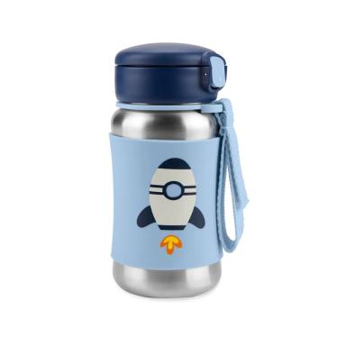 Imagem de Garrafinha Inox Infantil Skip Hop Garrafa Criança Espaço