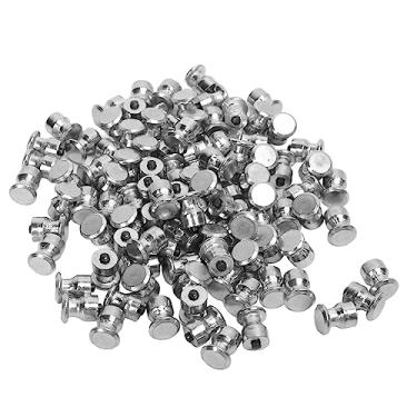 Imagem de PNEUS ANTI-SLIP ESTÁVEIS À PROVA DE DESGASTE PNEUS ATV SPKIES 100 PCS PRATA CARREGADOR EMPILHADEIRA MOTOCICLETA