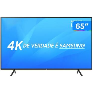 Imagem de Smart Tv 65 4K Led Samsung Nu7100 Wi-Fi - Hdr 3 Hdmi 2 Usb