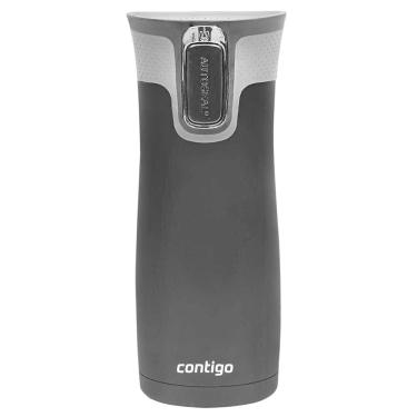 Imagem de Garrafa Térmica Bebida 473ml Inox Contigo West Loop Verde