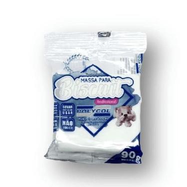 Imagem de Massa para Biscuit 90g Profissional Branca