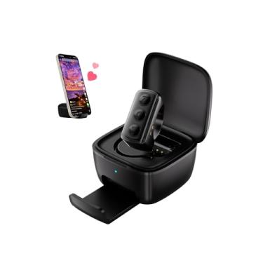 Imagem de Anel de rolagem remota para TikTok, anel de rolagem TIK Tok 2 em 1 com suporte de telefone, virador de página sem fio para leitura de e-books iPad/iPhone, controle remoto de gravação de vídeo para