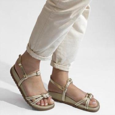 Imagem de Papete Nó Kátia Dourada Dourado 39-Feminino