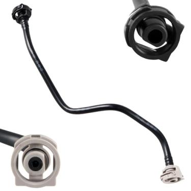 Imagem de KPALAG Mangueira de transbordamento de refrigerante do motor tubo de ventilação compatível com Audi A6 A7 Quattro 2.0L L4 3.0L V6 2012-2018 substituição do motor # 4G0121081AE 4G0121081CT