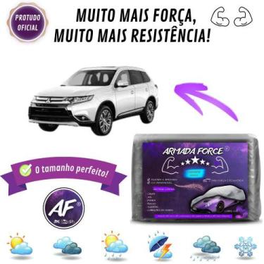 Imagem de Capa De Cobrir Carro Outlander Sem Forro Impermeável Armada Force - Ar