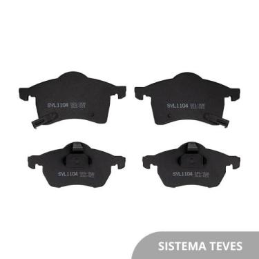 Imagem de Pastilha Freio Dianteiro Meriva 2002 a 2010 Syl 1104