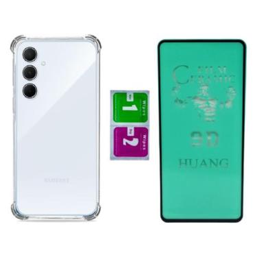 Imagem de Capa Proteção Impacto Para Galaxy M35 + Pelicula Ceramica - Mustangsho