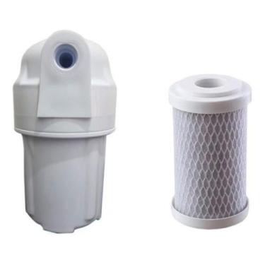 Imagem de Filtro Purificador De Água Para Torneira Bebedouro Universal - 24 Hora