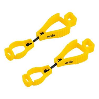 Imagem de Kit 2 Clips Porta Luvas Cg Prendedor 35.99.018.025 Vonder
