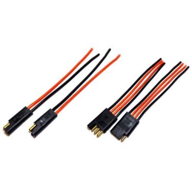 Imagem de Conector 2 Vias e 4 Vias plug Fio 2,5mm - 4 Pares de Cada - NTV